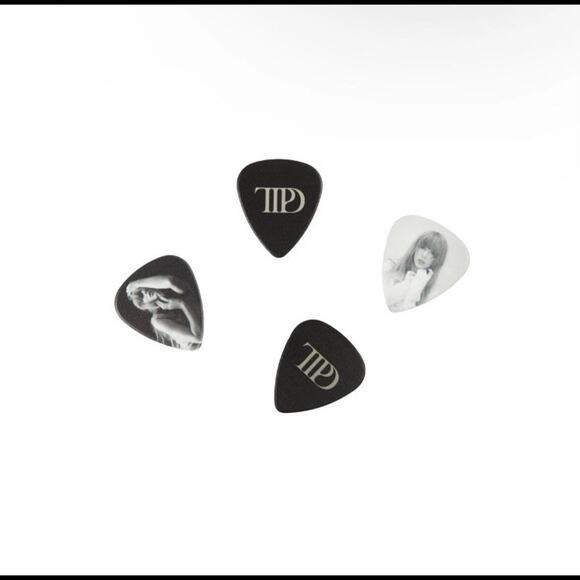 SHIPS IN 24 HRS Taylor Swift Tortured Poets Department TTPD Guitar Picks NEW - Picture 3 of 6